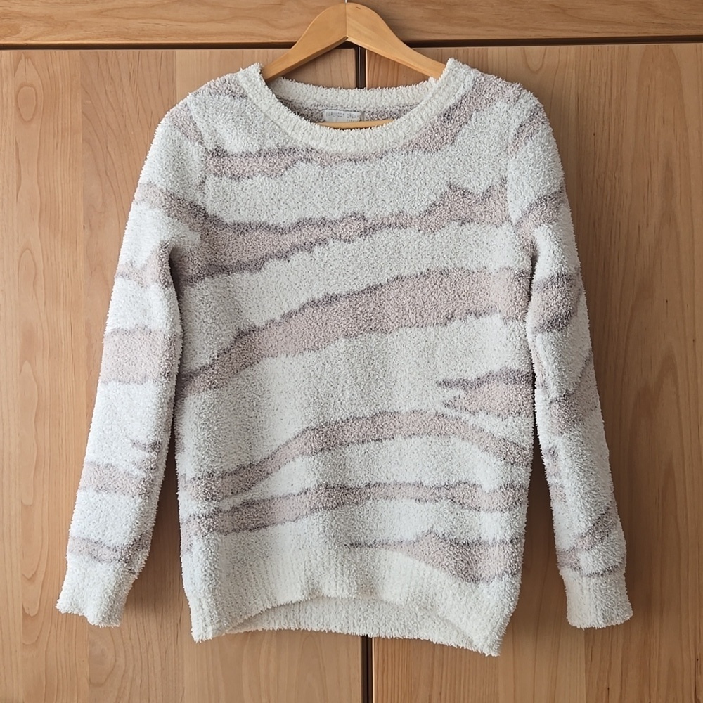 Barefoot Dreams CozyChic Sweater XS | Super Soft Lounge Essential, VGUC